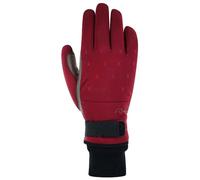 Roeckl Sports Ehrwald Damen Fingerhandschuhe, rot 7,5