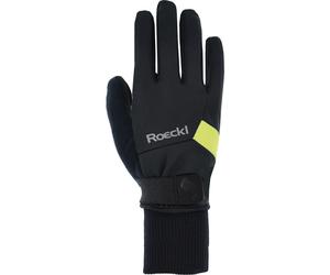 Roeckl Sports Lappi 2 Jr. black/fluo yellow (9210) 5,0