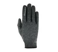 Roeckl Sports Lauf Handschuh JAVA, Running Unisex Fingerhandschuh, Anthrazit Melange 8.5