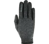 Roeckl Sports Lauf Handschuh JAVA, Running Unisex Fingerhandschuh, Anthrazit Melange 8.5