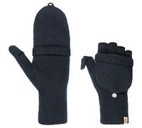 Roeckl Strickhandschuhe Fingerlose Handschuhe Merino Winterhandschuhe (One Size - blau)