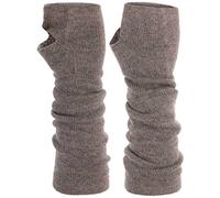 Roeckl Stulpen mit Kaschmir Armstuplen Handschuhe Strickhandschuhe Halbhandschuhe (One Size - beige)