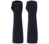 Roeckl Stulpen mit Kaschmir Armstuplen Handschuhe Strickhandschuhe Halbhandschuhe (One Size - blau)