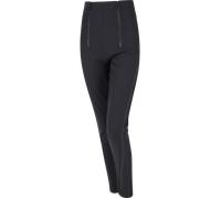 Röhrenhose SPORTALM KITZBÜHEL, Damen, Gr. 46, N-Gr, schwarz, Web, Obermaterial: 86% Polyamid, 14% Elasthan, clean, unifarben, regular fit lang, Hosen, mit zwei Reißverschlüssen vorne (53737508-46) sch