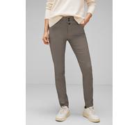 Street One Damen Coating Slim Fit Hose