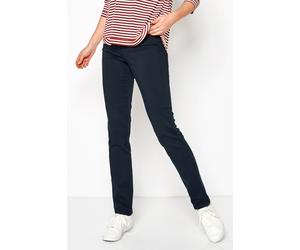 Röhrenhose TONI "TO BE LOVED", Damen, Gr. 21, K-Gr, blau (dunkelblau), Denim/Jeans, Obermaterial: 68% Baumwolle, 29% Polyester, 3% Elasthan, unifarben, Basic, slim fit knöchellang, Hosen, mit kleinen