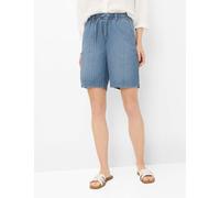 Röhrenjeans BRAX "Style MAINE B", Damen, Gr. 48, Normalgrößen, blau, Denim/Jeans, 100% Baumwolle, Jeans (22273135-48) blau