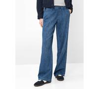 Röhrenjeans BRAX "Style MAINE", Damen, Gr. 44, Normalgrößen, blau, Denim/Jeans, 91% Baumwolle, 7% Elastomultiester, 2% Elasthan, Jeans (86512360-44) blau