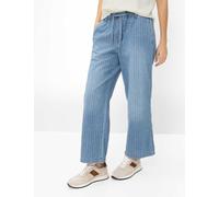 Röhrenjeans BRAX "Style MAINE S", Damen, Gr. 38, Normalgrößen, blau, Denim/Jeans, 100% Baumwolle, Jeans (63815931-38) blau