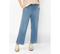 Röhrenjeans BRAX "Style MAINE S", Damen, Gr. 40, Normalgrößen, blau (hellblau), Denim/Jeans, 91% Baumwolle, 7% Elastomultiester, 2% Elasthan, Jeans (74126409-40) hellblau