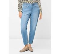 Röhrenjeans BRAX "Style MILEY S", Damen, Gr. 38K (19), Kurzgrößen, blau (hellblau), Denim/Jeans, 99% Baumwolle, 1% Elasthan, Jeans (91174908-19) hellblau