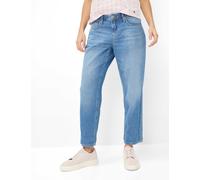 Röhrenjeans BRAX "Style MILEY S", Damen, Gr. 44, Normalgrößen, hellblau, Denim/Jeans, 99% Baumwolle, 1% Elasthan, Jeans (66826234-44) hellblau