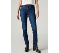 Röhrenjeans LEVI'S "312 SHAPING SLIM", Damen, Gr. 26, Länge 30, double doozy, Denim/Jeans, Obermaterial: 80% Baumwolle, 19% Polyester, 1% Elasthan, slim fit lang, Jeans Röhrenjeans, Schmale Shaping Sl