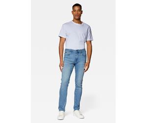 Röhrenjeans MAVI "JAKE", Herren, Gr. 29, Länge 32, blau (dusty bleach ultra move), 95% Baumwolle, 3% Elastomultiester, 2% Elasthan, normal normal, Jeans, Slim Skinny Jeans (70479921-29) dusty bleach u