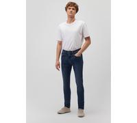 Röhrenjeans MAVI "JAMES", Herren, Gr. 32, Länge 32, blau (indigo brushed comfort), 83% Baumwolle, 16% Polyester, 1% Elasthan, skinny fit lang, Jeans, Slim Skinny Jeans (48761045-32) indigo brushed com