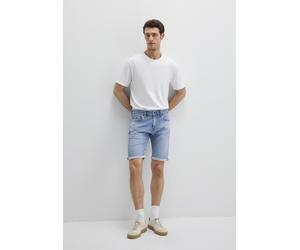 Röhrenjeans MAVI "TIM", Herren, Gr. 36, lt vintage sporty, 99% Baumwolle, 1% Elastan, normal kurz, Jeans, Denim Shorts (70237649-36) lt vintage sporty