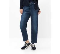 Röhrenjeans RAPHAELA BY BRAX "Style CARRIE", Damen, Gr. 46, Normalgrößen, blau, Denim/Jeans, 93% Baumwolle, 5% Elastomultiester, 2% Elasthan, Jeans (17797620-46) blau