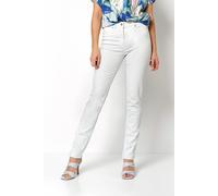 Röhrenjeans TONI "TO BE LOVED", Damen, Gr. 44, N-Gr, silber, Denim/Jeans, Obermaterial: 75% Baumwolle, 12% Modal, 9% Polyester, 4% Elasthan, Jeans (70168360-44) silber