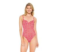 Rösch Badeanzug im Retro-Tupfendruck Rot-Weiß 1245542 38 B 16366
