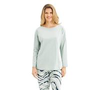Rösch Pyjama mit Batikdruck Mintgrün 100% Baumwolle 1243673