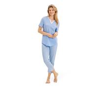 Rösch Pyjama mit Retro-Punktedruck 100% Baumwolle 1253123