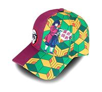 Roffatide Anime Dämonentöter Baseballmütze mit Kamado Tomioka Giyuu bedruckt Verstellbare Vatermütze aus Baumwolle