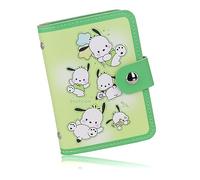 Roffatide Cartoon Pochacco Kreditkarte Geldbörse ID Card Cover Frauen Kunstleder Kreditkartenhalter Kleine Geldbörse Slim Bi-fold Compact Kartenhalter Geldbörse