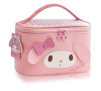 Roffatide Cinnamorol Kosmetiktasche für Frauen Wasserdichte Kuromi Make-up Tasche Reise Organizer Fall Melodie Aufbewahrungstasche Medium