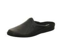 Rohde Schuhe Herren Hausschuhe Lekeberg 1558-90 Leder schwarzmeliert Größe 42