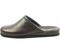 Rohde 6600-48 Varberg Herren Hausschuhe Pantoffeln Leder weinrot, Größe:45 EU, Farbe:Rot