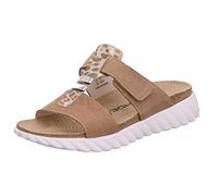 Rohde 5330 Lana Damen Pantoletten Clogs Leder, Größe:41 EU, Farbe:Braun