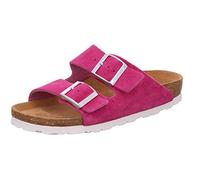 Rohde 5590 Alba Damen Schuhe Pantoletten Clogs Leder, Größe:39 EU, Farbe:Pink