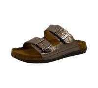 Rohde Damen Clogs Pantoletten Leder Rodigo-D 5863, Größe:40 EU, Farbe:Braun