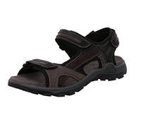 Rohde Herren-Trekking-Sandalen Mount 5945 Leder Schwarz Größe 43