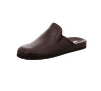 Rohde Varberg 6607-48 Herren Schuhe Hausschuhe Pantoffeln Leder , Größe:39 EU, Farbe:Rot
