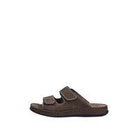 Rohde Pantoletten Alassio Komfort-Herrenschuhe Mocca Klette Größe 40