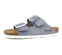 Rohde Sandalette Grau – Flacher Absatz, Kork-Fußbett – Damen Größe 38
