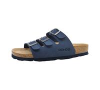 Rohde Pantolette Ocean Damen Kork-Fußbett Gr. 37 (UK 4)