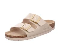 Birkenstock Bio Pantolette Madrid Big Buckle für Damen, beige, Gr. 38 EU