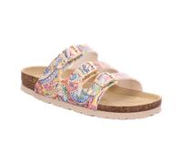 Pantolette ROHDE "Rohde Pantoletten Veloursleder", Damen, Gr. 37, natur, Veloursleder, Schuhe Pantolette (73173125-37) natur