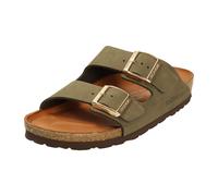 Rohde Damen, Frauen, Klassische Sandalen, Slipper,Pantoletten,Sommerschuhe,Hausschuhe,Kork-fußbett,Olive,36 EU / 3.5 UK