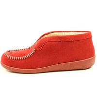 Rohde Ballerup 2236 Schuhe Damen Hausschuhe Schurwolle, Größe:38 EU, Farbe:Rot