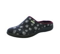 Rohde 6551 Bari Damen Hausschuhe Softfilz Pantoffeln, Größe:41 EU, Farbe:Grau