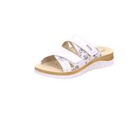 Rohde BAVIERA Damen, Frauen, Pantoletten, Slipper,Slides,Sandalen,Sommerschuhe,Freizeitschuhe,schluepfschuhe,Mules,Clogs,Offwhite,42 EU
