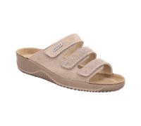 Rohde Bequeme Pantoletten für Damen, beige, Größe 42 EU