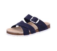 Rohde Bequeme Pantoletten für Damen, blau, Größe 36 EU