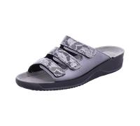 Rohde Bequeme Pantoletten für Damen, grau, Größe 42 EU