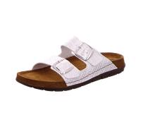 Rohde Bequeme Pantoletten für Damen, silber, Größe 38 EU