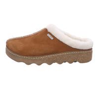Rohde Damen Hausschuhe Leder Pantoffeln Foggia 6125, Größe:37 EU, Farbe:Braun