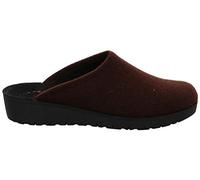 Rohde Damen 4322 Roma Pantoffeln Hausschuhe Softfilz, Größe:42 EU, Farbe:Braun